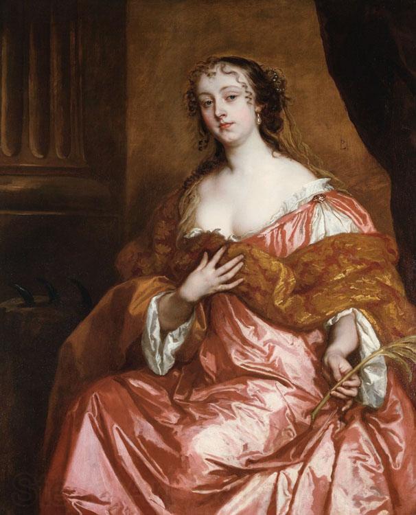 Sir Peter Lely Elizabeth Hamilton Countess of Gramont (mk25 France oil painting art